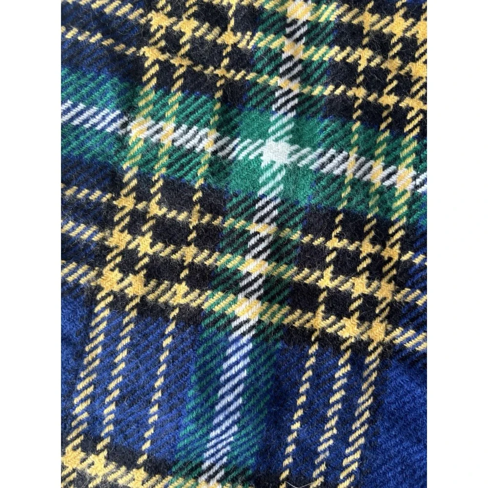 LOT/3‎ V. Fraas Women's Scarves Scarf Acrylic Fringe Winter Plaid Stripe Print
